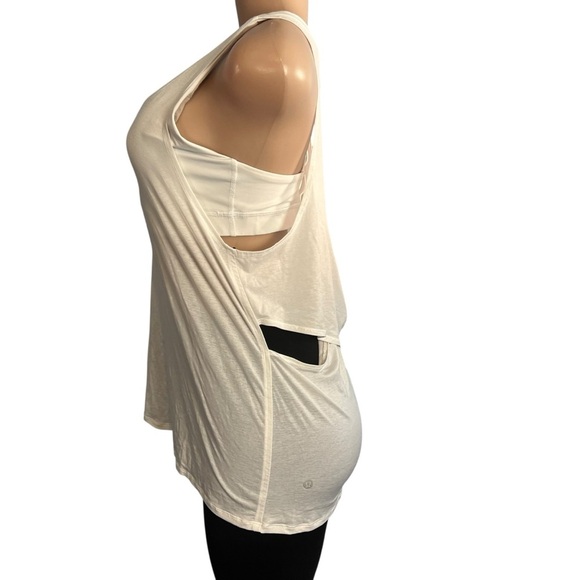 Lululemon Reenergized 2-in-1 Tank White / White - Picture 10 of 11